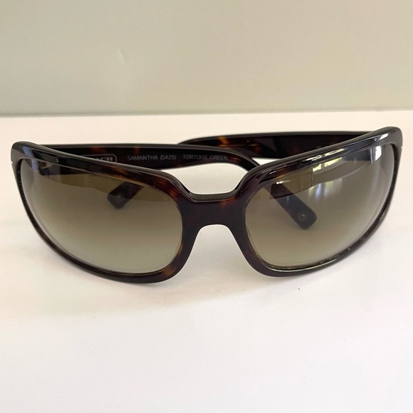 Coach Samantha S425 Tortoise Green Sunglasses